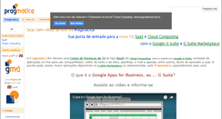 Desktop Screenshot of ga.pragmatica.com.br