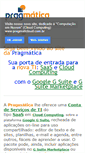Mobile Screenshot of ga.pragmatica.com.br
